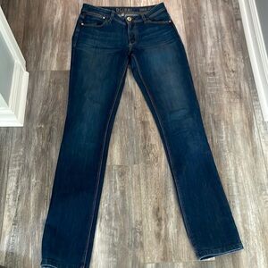 DL1961 Coco Curvy Straight Jeans Solo Dark Wash